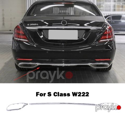 Mercedes AMG W222, S222 arxa bufer nikkeli — Bakı