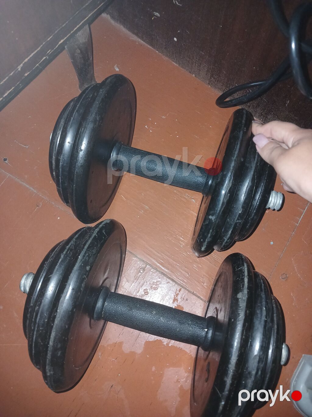 Qantellər, Çəki: 22 kq, İşlənmiş — Dumbbellər, barbelər, diskləri, Bakı (2)