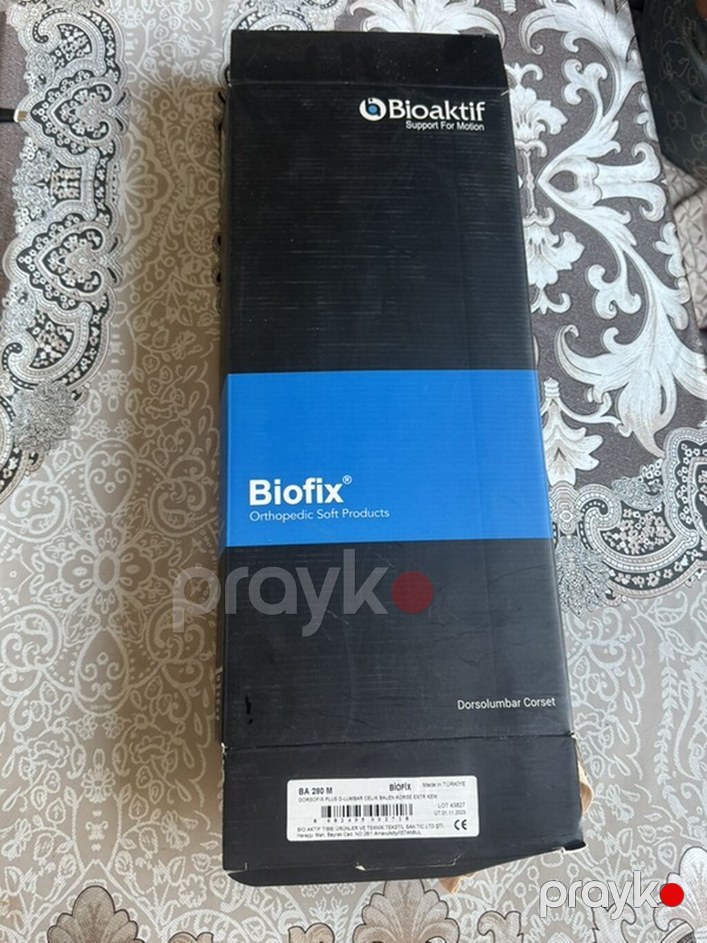 Bioaktif Biofix Dorsolumbar Korse (BA 280 M) - Brend: Bioaktif — Korsetlər, bandajlar, dizlik, Bakı (3)