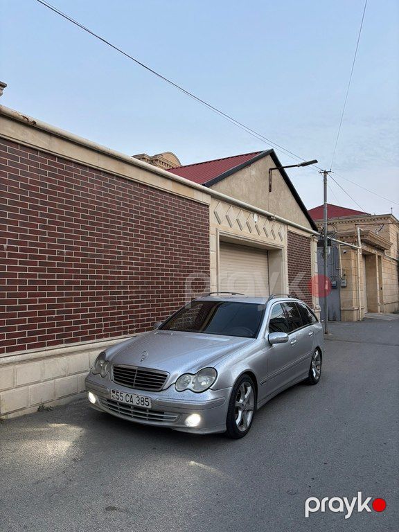 Mercedes C 200, 2.2 L, 2003 il, 217 000 km — Avtomobillər, Bakı (2)