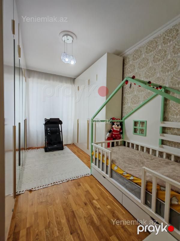 Satılır 3 otaqlı Bina evi menzil (Yeni tikili), 100 m², Binəqədi rayonu — Mənzil, Bakı (9)