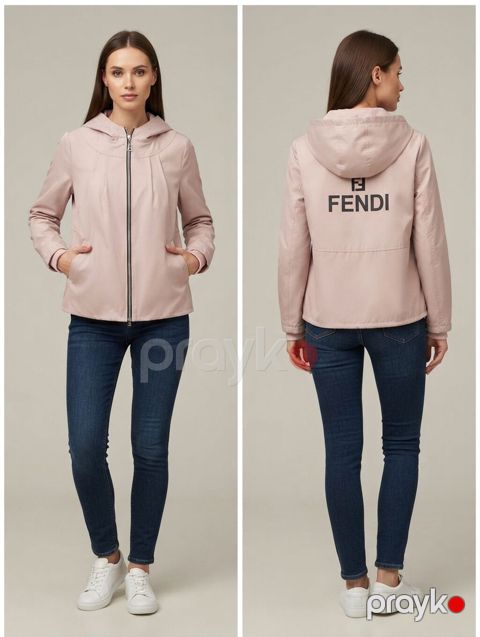 Zamşa kurtka, Fendi, L — Bakı