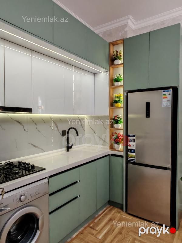 Satılır 2 otaqlı Bina evi menzil (Yeni tikili), 45 m², Binəqədi rayonu — Mənzil, Bakı (8)