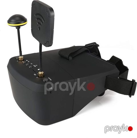 EV800D DVR 5.8G 40CH 5 İnç FPV Eynək - 5.8G Diversity RaceBand 40CH — Bakı