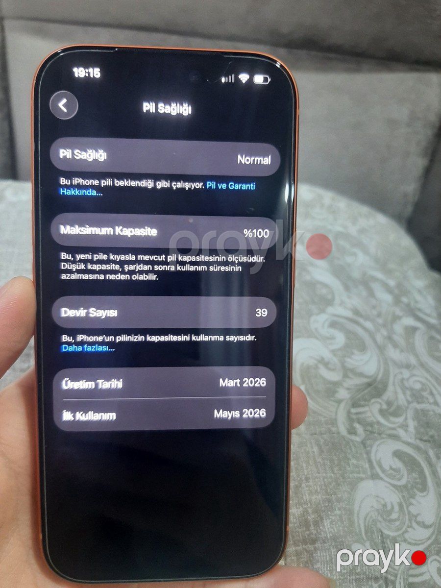 Apple iPhone 17 Pro Cosmic Orange 256GB/12GB — Smartfonlar, Bakı (3)
