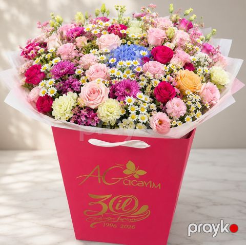 Premium Bahar Gül Kompozisiyası — Bakı