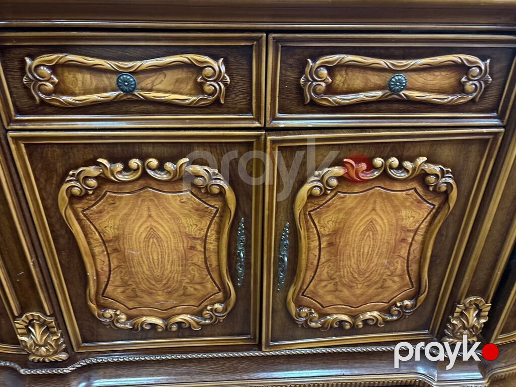 Qorka mebel - Material: tam ağac karkas, təbii ağac teksturaları və — Şkaflar, Bakı (2)