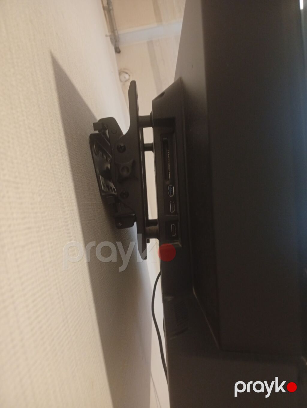 Divar üçün TV/monitor asqısı (Vesa uyğun) - Divara bərkidilən metal — Dayaq və bağlantı kənə, Xırdalan (2)