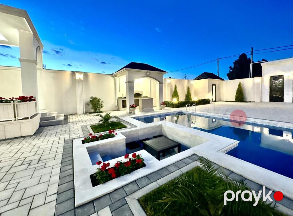 Satılır 5 otaqlı həyət evi/bağ evi 280 m² — Ev, villa, Bakı (9)