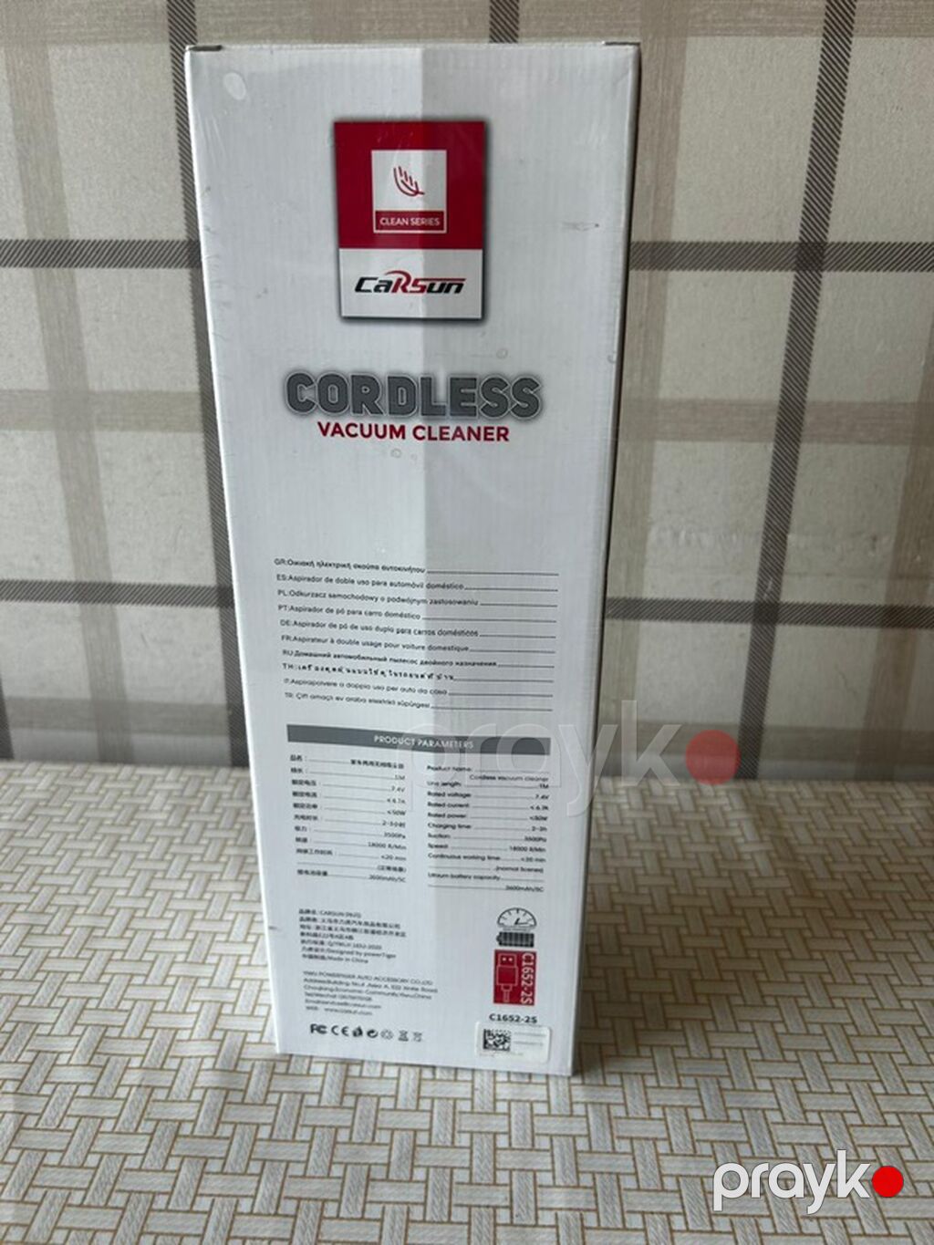 Carsun Cordless Vacuum Cleaner – Simsiz əl tozsoran Xüsusiyyətlər — Tozsoran, Xırdalan (4)