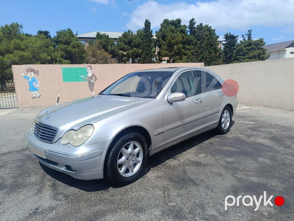 Mercedes C 200, 2.0 L, 2000 il, 320 000 km — Avtomobillər, Sumqayıt (2)