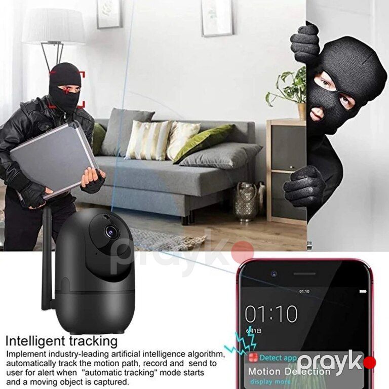 WiFi online kamera smart PTZ — Ağıllı ev və təhlükəsizlik, Bakı (5)