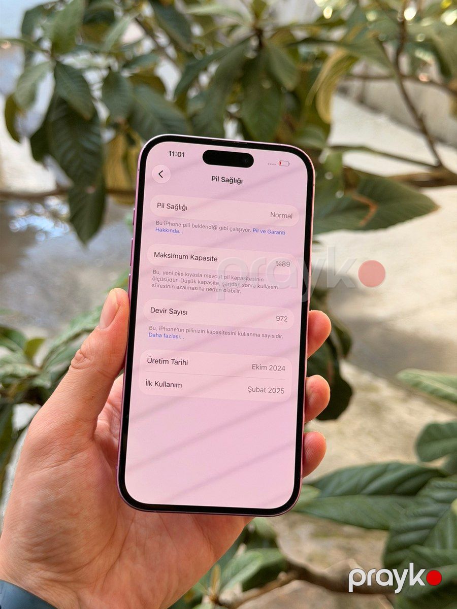 Apple iPhone 16 Pink 128GB/8GB — Smartfonlar, Bakı (2)
