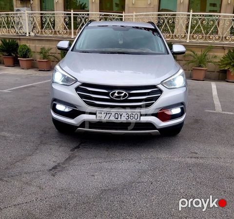 Hyundai Santa Fe, 2.0 L, 2017 il, 196 352 km — Bakı