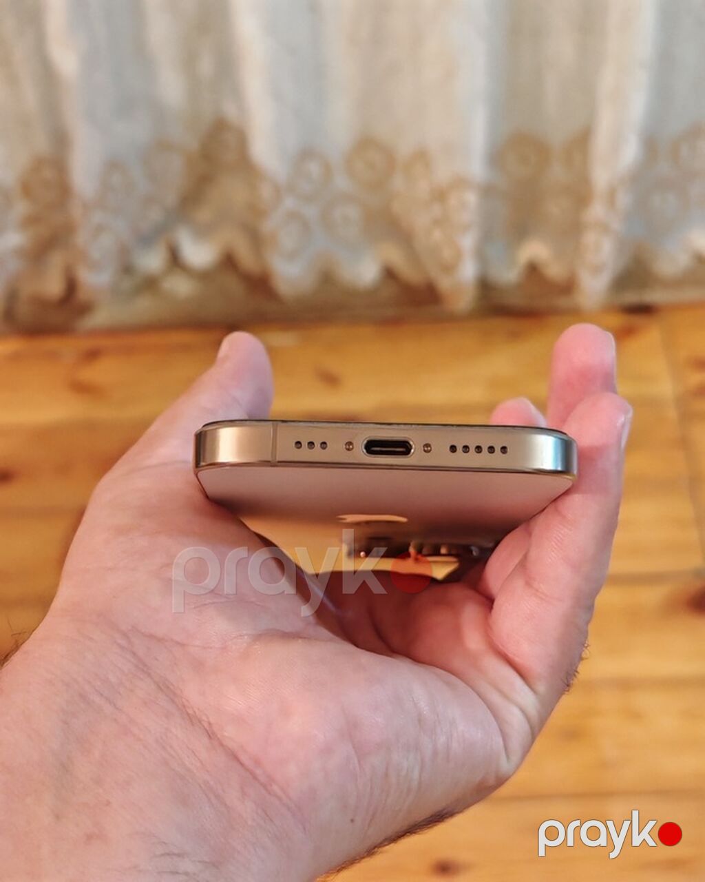 IPhone 16 Pro, 128 GB, Desert Titanium, Face ID — Apple iPhone, Digah (6)