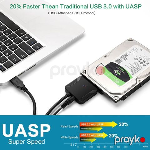 Konverter "HDD 2.5/3.5- Sata port to USB 3.0" — Bakı