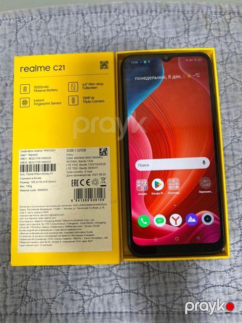 Realme C21 Cross Blue 32GB/3GB — Bakı