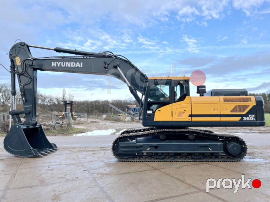 Tırtıllı ekskavator "Hyundaı HX360L" — İnşaat texnikası, Bakı (2)