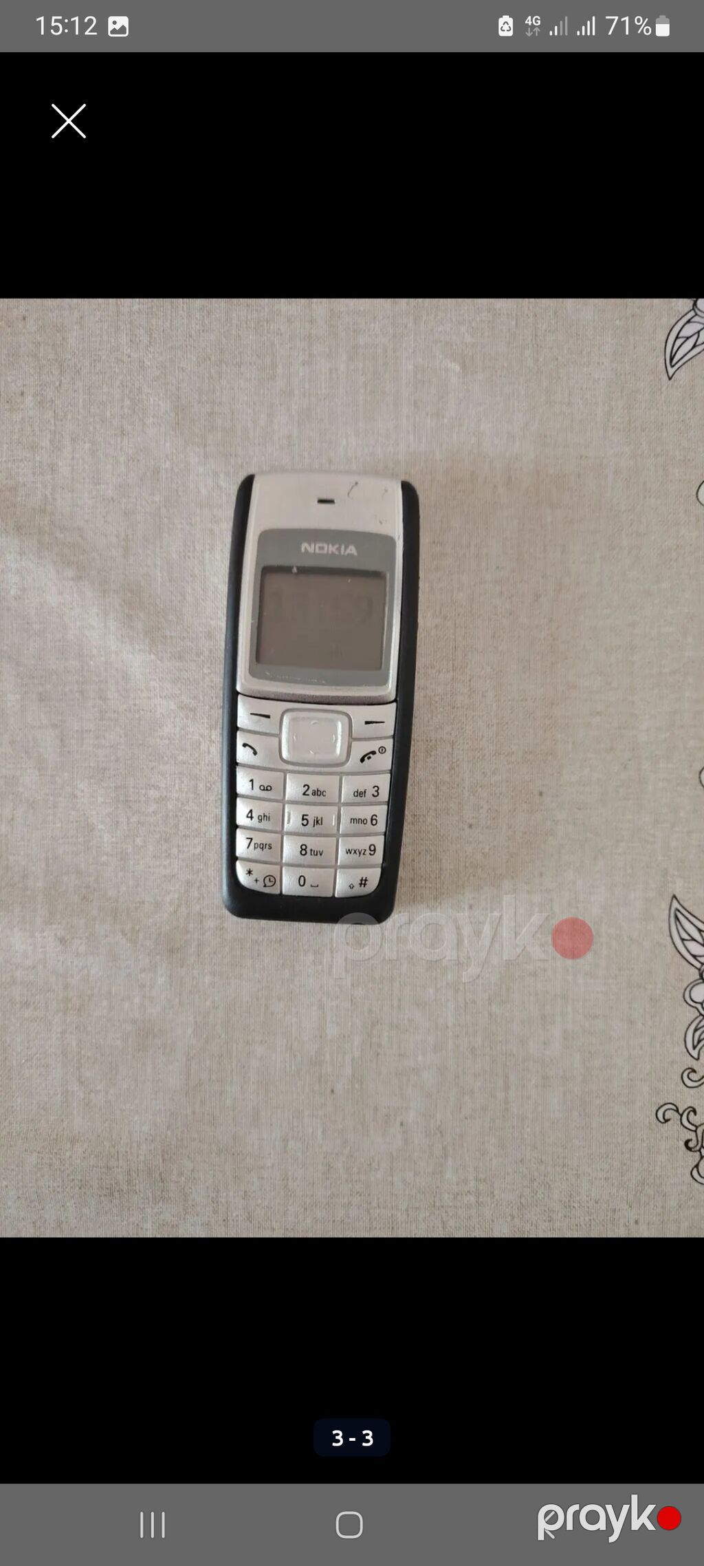 Nokia rəng - Gümüşü, Düyməli — Nokia, Digah (3)