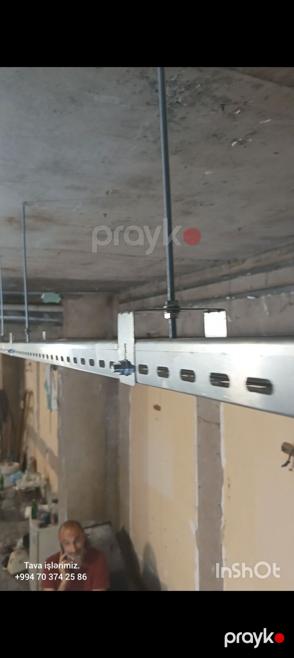 Kabel tavası (kabel kanalı) montaj və quraşdırma xidməti - Asma — Elektrikçi xidmətləri, Bakı (2)