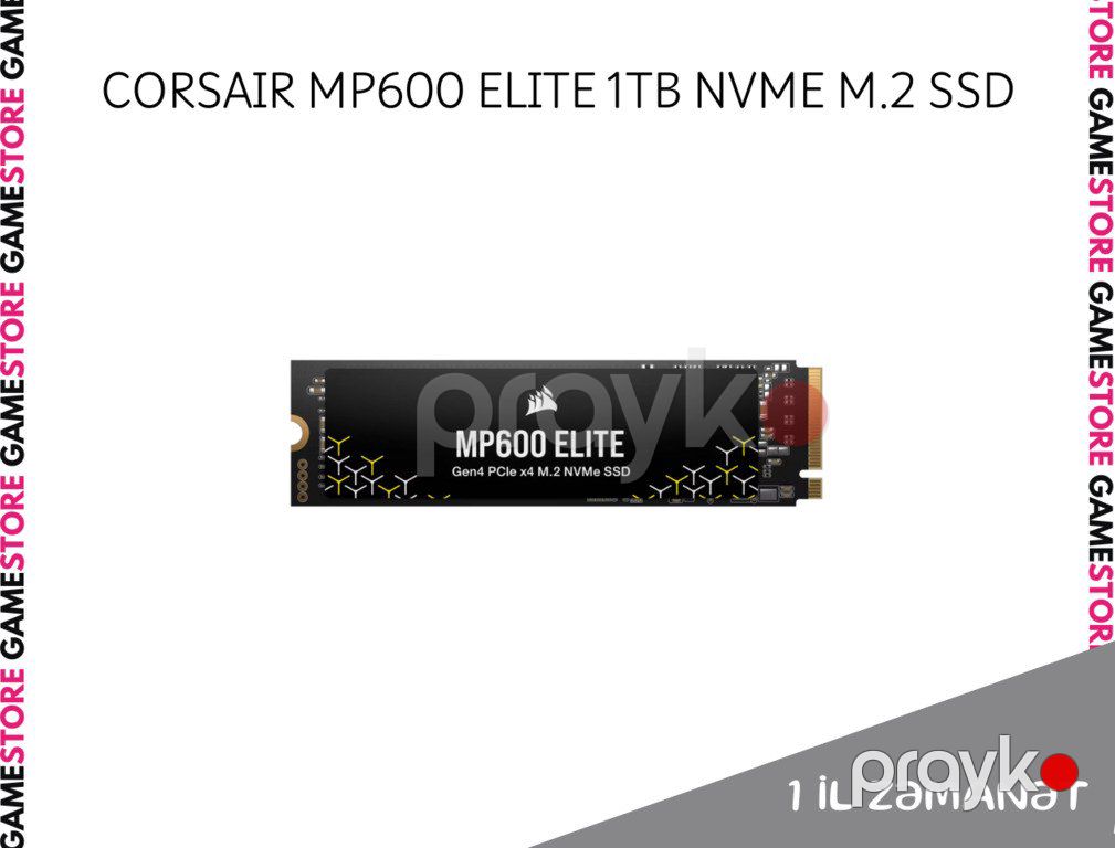 SSD "Corsair MP600 Elıte" 1TB — Kompüterlər və noutbuklar, Bakı (2)