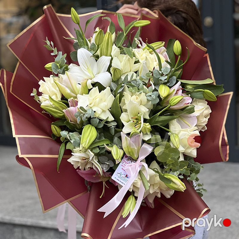 Liliya və Qızılgül - code:1050 — Bitkilər, Bakı (2)