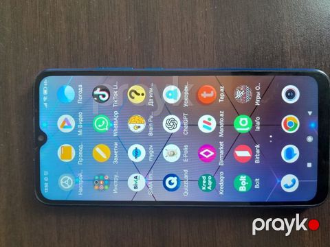 Redmi 9A, 32 GB, rəng - Mavi, Sensor, İki sim kartlı, Face ID — Bakı