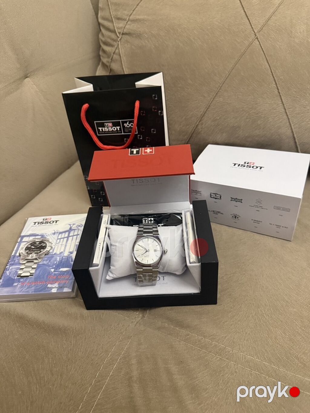 Tissot PRX Powermatic 80 qol saatı - Brend/model: Tissot PRX — Qol saatları, Bakı (2)