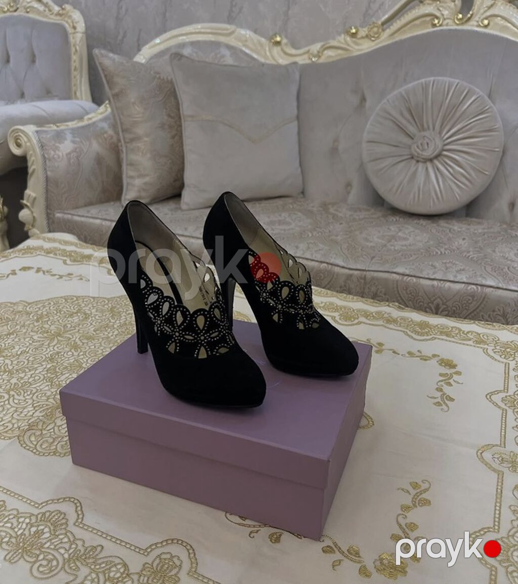 Qadın klassik ayaqqabısı – Avante Moda - Rəng: qara - Model — Tufl, Bakı (3)