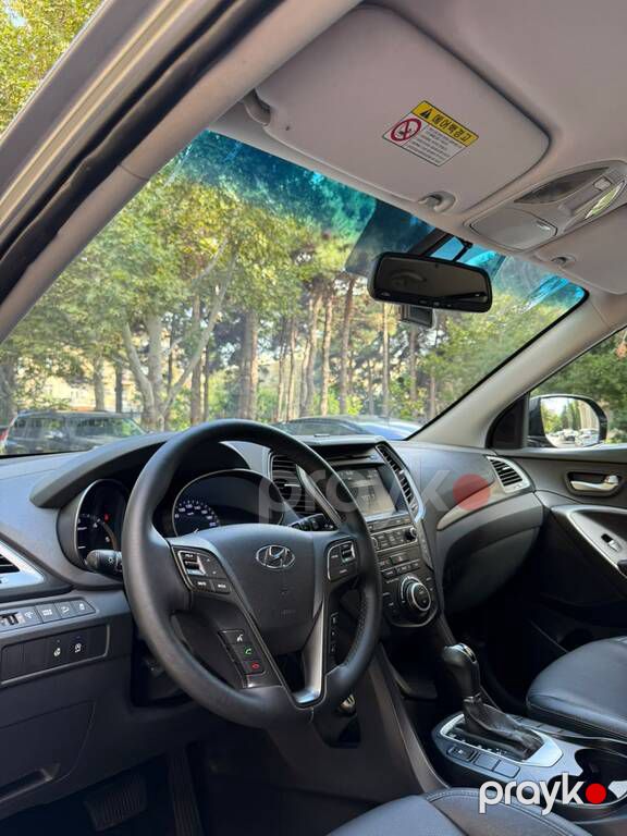 Hyundai Santa Fe, 2.0 L, 2016 il, 241 000 km — Avtomobillər, Bakı (5)