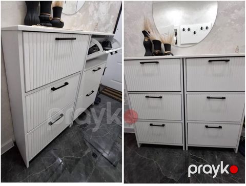 Mdf ayaqqabi dolabi.iki eded.qiymet ikisi 300 biri 150 man.olcu — Bakı