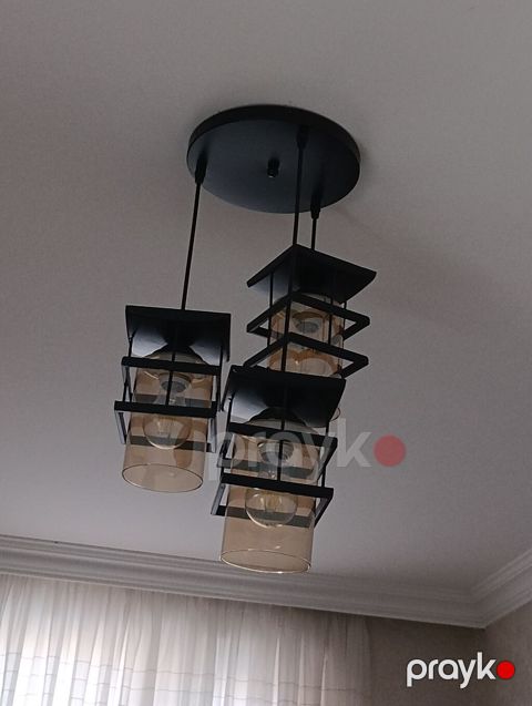 Çılçıraq, 3 lampa, Metal — Bakı