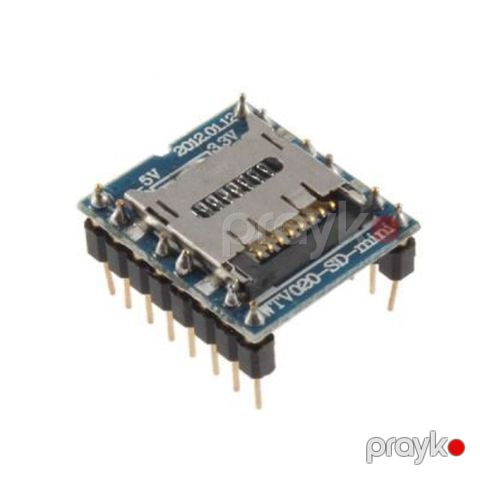 Kateqoriya: Elektronik Kartlar Modullar Məhsul: WTV020 Mini SD — Bakı