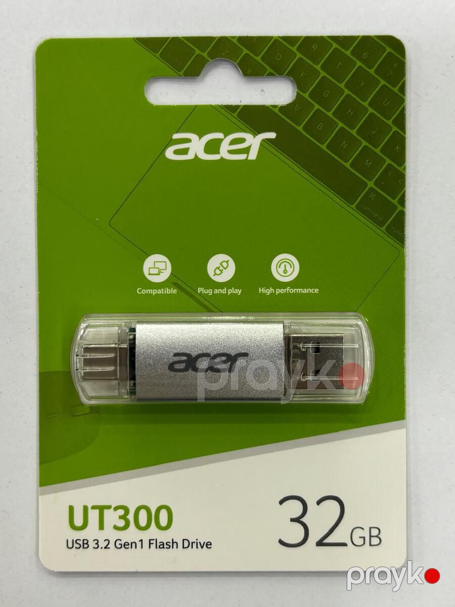 Flaş kart Acer UT300 3.2 Type-C 32GB — Periferik cihazlar, Bakı (3)