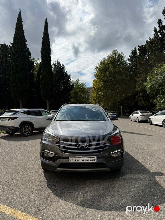 Hyundai Santa Fe, 2.0 L, 2016 il, 241 000 km — Avtomobillər, Bakı (8)