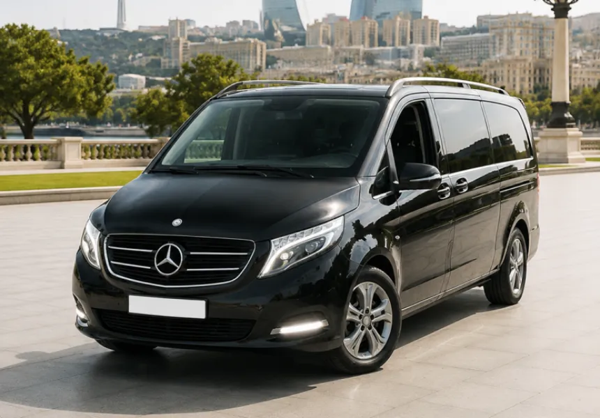 Mercedes Viano 2021 — gündəlik icarə — Avtobus və mikroavtobus icarəsi, Bakı (5)