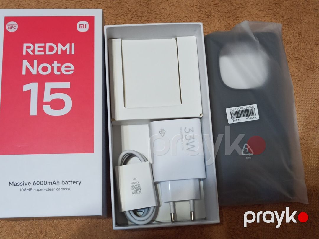 Xiaomi Redmi Note 15 Black 128GB/6GB — Smartfonlar, Bakı (2)