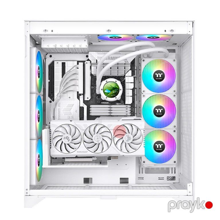 LCS Thermaltake TH360 Argb Sync Snow Edition / TDP305/All-In-One Liquid Cooling System/ARGB Fan 120 — Kompüterlər və noutbuklar, Bakı (5)