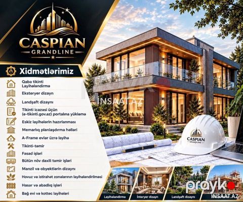 Təmir,tikinti,layihələndirmə və dizayn xidmətləri — Bakı