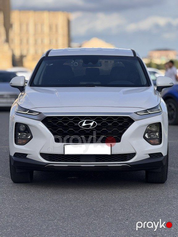 Hyundai Santa Fe, 2.0 L, 2018 il, 180 000 km — Avtomobillər, Bakı (3)