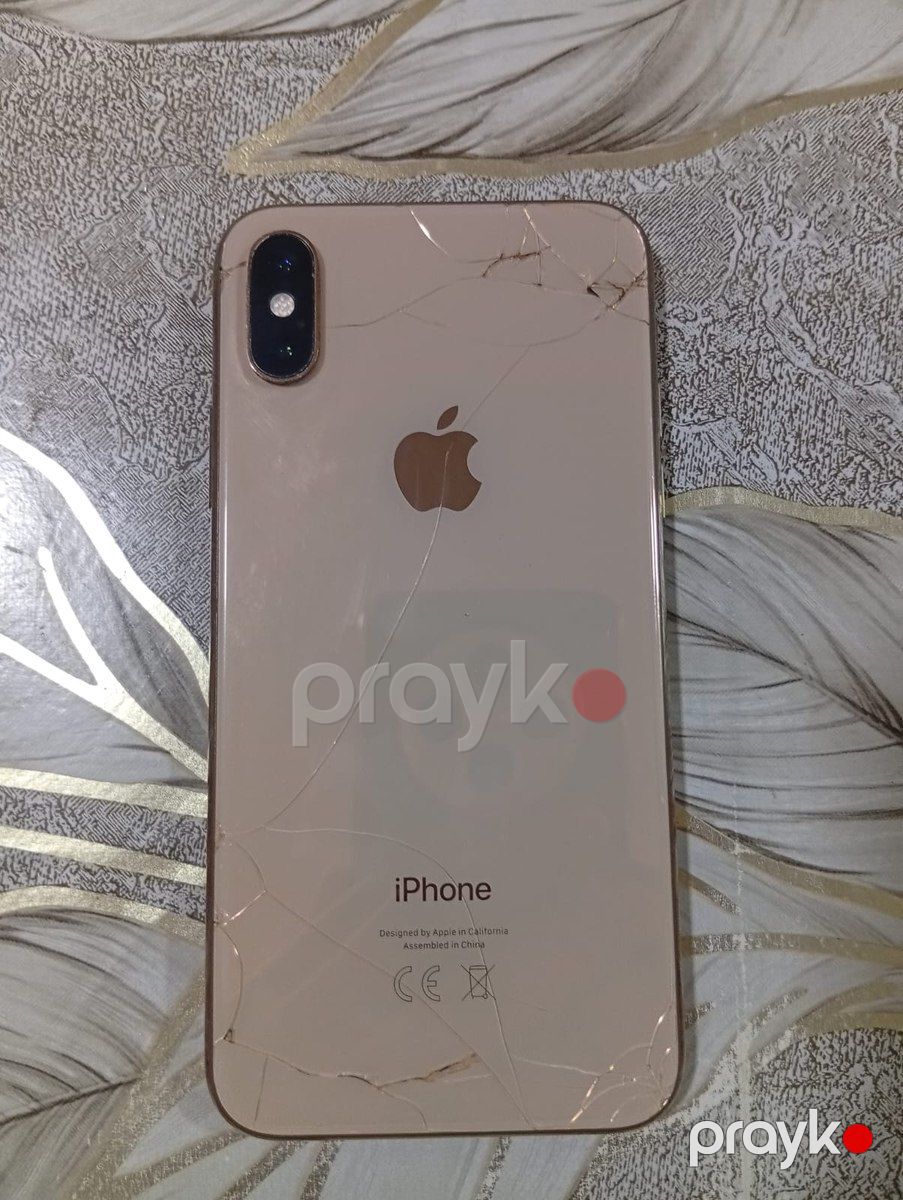 Apple iPhone XS Gold 64GB/4GB — Smartfonlar, Şamaxı (2)