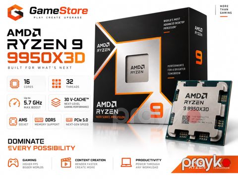 AMD Ryzen 9 9950X3D — Bakı