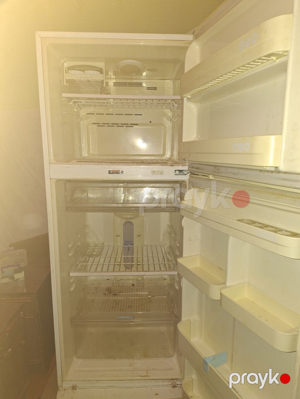 İşlənmiş 2 qapılı LG Soyuducu Satılır, rəng - Ağ — Soyuducular, Bakı (2)