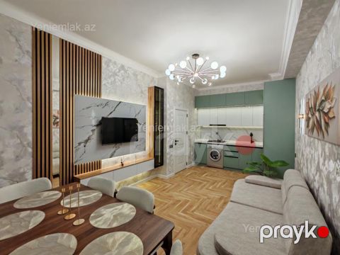 Satılır 2 otaqlı Bina evi menzil (Yeni tikili), 45 m², Binəqədi rayonu — Bakı