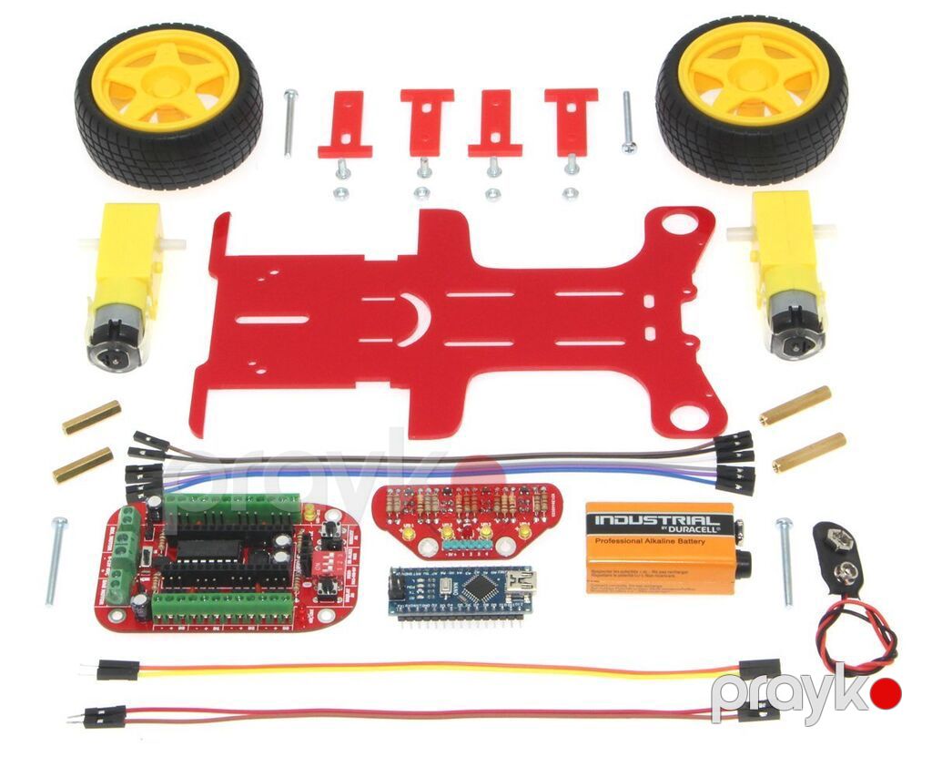 Kateqoriya: Robot Dəstləri Xətt İzləyən Robotlar Məhsul: Xətt — Oyuncaq figuraları, Bakı (4)