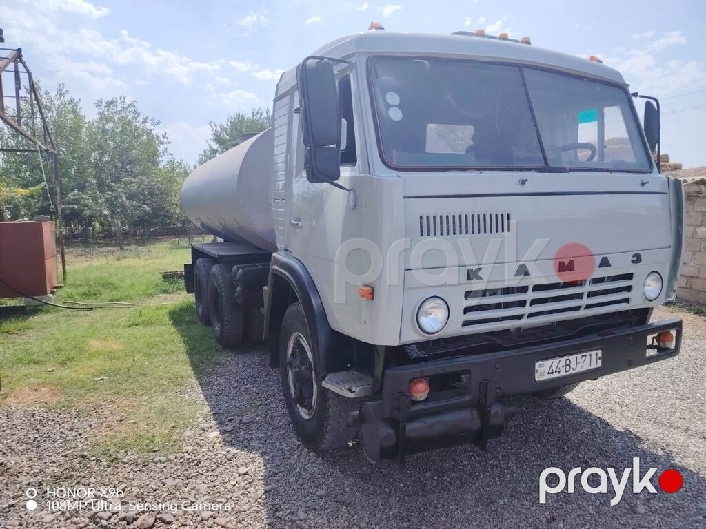 Kamaz yanacaq/su daşıyan tanker yük maşını - Markası/modeli: Kamaz — Yük maşınları, Ağdam (2)