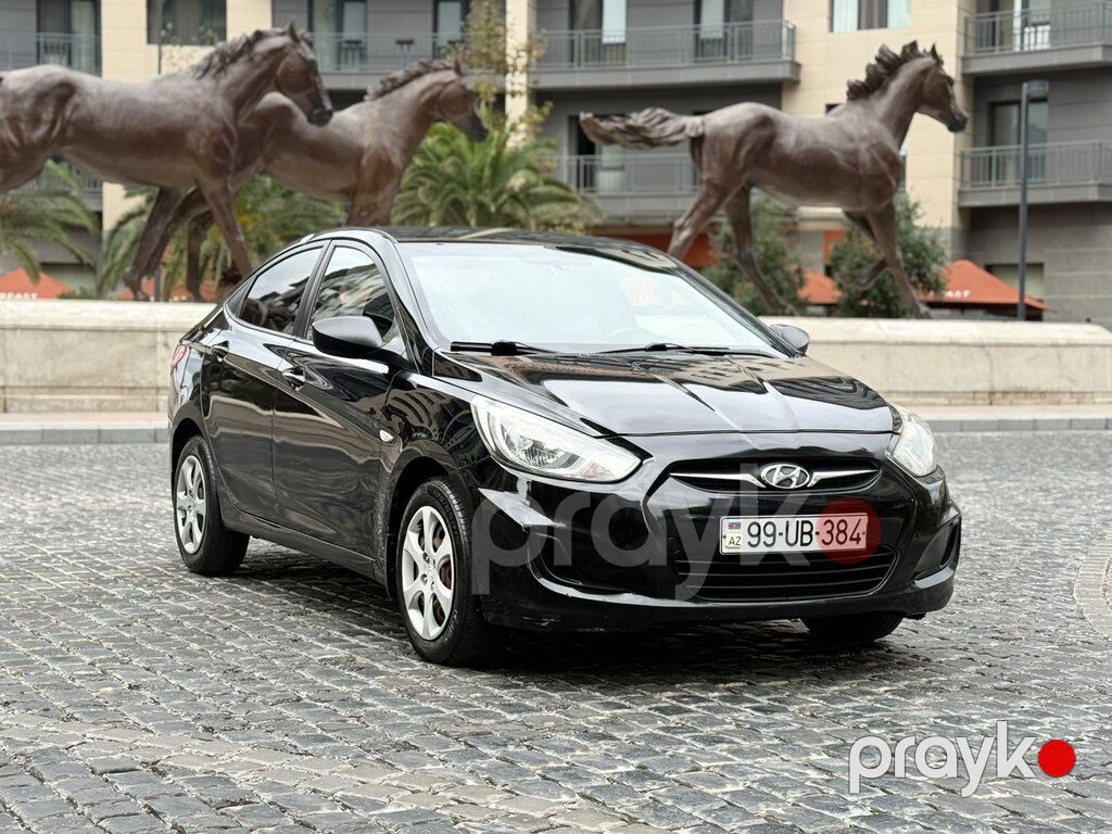 Hyundai Accent, 1.4 L, 2011 il, 240 000 km — Avtomobillər, Bakı (2)