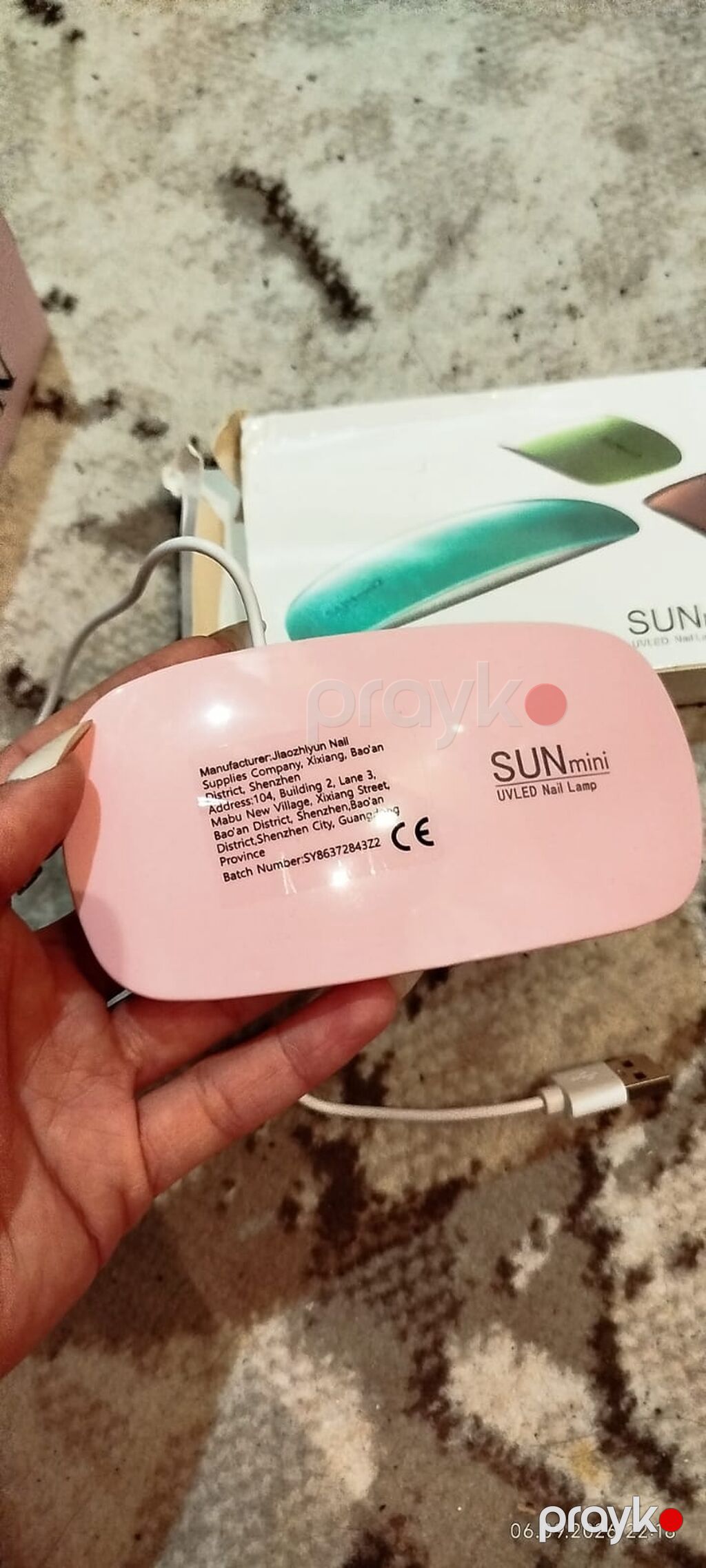 SUNmini Uv/led dırnaq lampası - Tip: Portativ mini gel lak quruducu — Digər, Bakı (5)