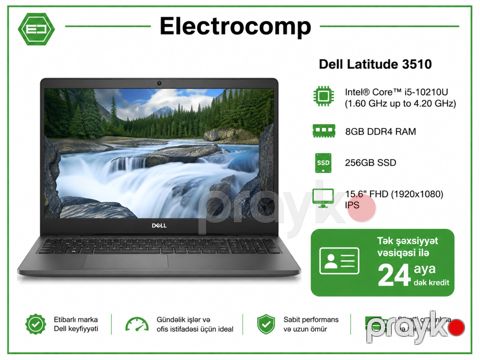 Noutbuk Dell Latitude 3510 — Bakı