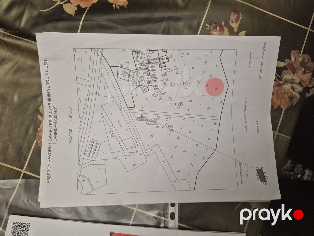 8 sot, Tikinti, Mülkiyyətçi, Kupça (Çıxarış) — Torpaq, Qobu (9)